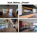 Saal, Bühne, Küche